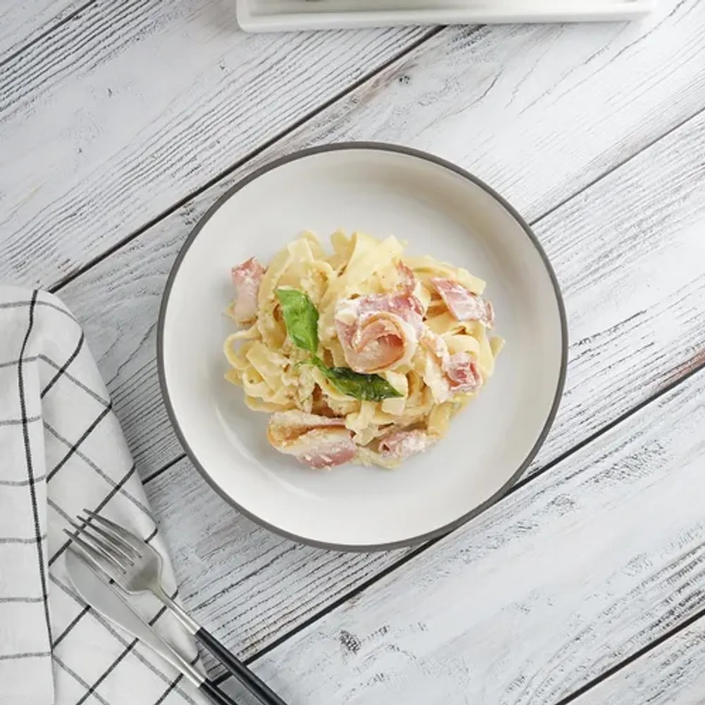 Тарелка с бортом d 21 см h4,3 см Evolution Blanc P.L. Proff Cuisine [6]