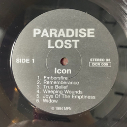 Винтажная виниловая пластинка LP Paradise Lost Icon (Россия 1994)