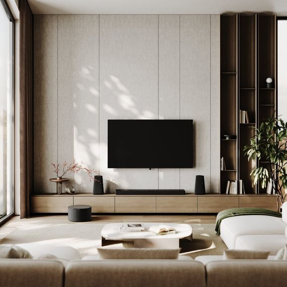 Loewe inspire 55 OLED + Klang Bar3 mr Basalt Grey
