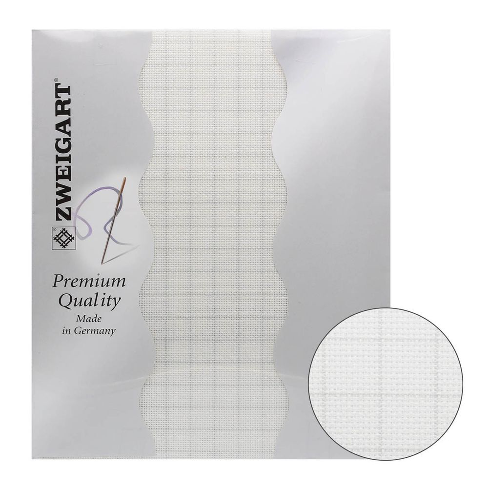Канва Zweigart Aida Easy Count 14 ct, 50х55см, 3459/1219 Канва Zweigart Aida Easy Count 14 ct, 50х55см, 3459/1219