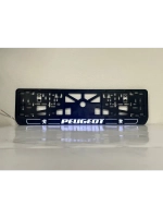 Рамка для номера с подсветкой W.LAIN 2.0 Peugeot.