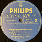 Louis Armstrong ‎– Louis Armstrong And His Friends (Германия 1970г.)