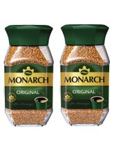 Кофе растворимый Jacobs Monarch, стеклянная банка 190 г, 2 шт