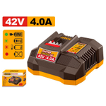 Быстрое интеллектуальное зарядное устройство INGCO FCLI42041 INDUSTRIAL 42 В 4А
