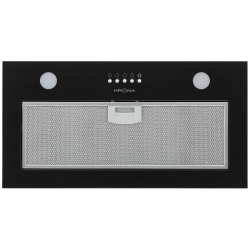 Встраиваемая вытяжка Krona LUISA 600 GLASS BLACK PB