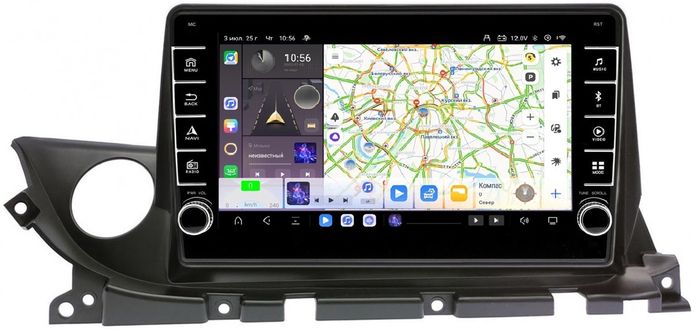 Магнитола для Mazda 6 2019+ - Kuberg OL-9584 (кнопки и крутилки) Android 13, Быстрая, CarPlay, 4G SIM-слот