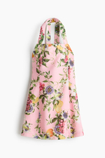 Мини-платье с завязкой на шее - H&M