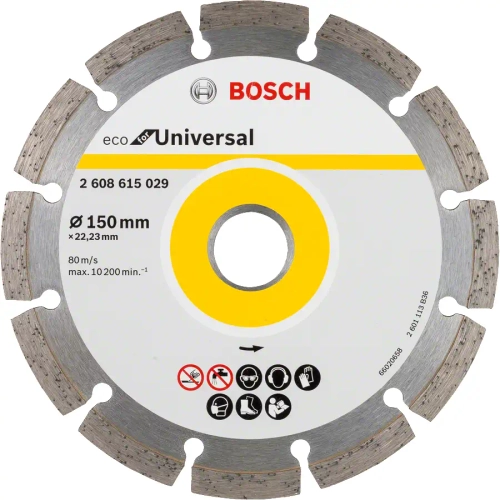 Алмазный отрезной круг ECO for Universal 150 мм BOSCH 2608615029