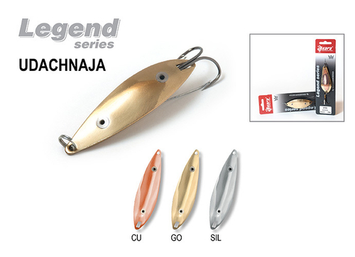 Блесна незацепляйка Akara Legend Udachnaja двойник 80 мм 15 гр. Cu