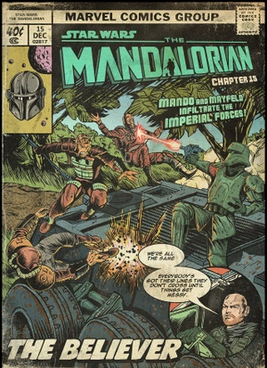 Постер «Star Wars: Mandalorian. Chapter 15 «The Believer»