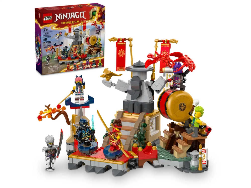 Конструктор LEGO Ninjago 71818 Турнирная боевая арена