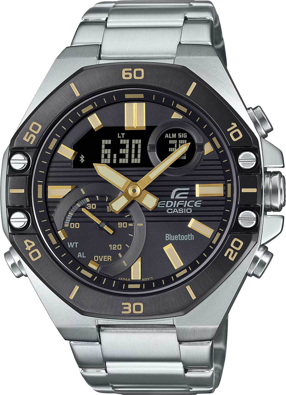 Японские наручные часы Casio Edifice ECB-10DB-1A9 с хронографом