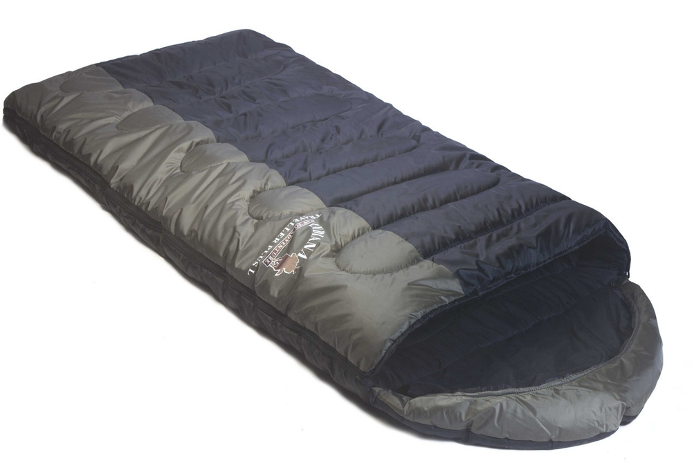 Спальный мешок одеяло с подголовн. INDIANA TRAVELLER PLUS 195+35*85 (-12/+15) L-zip