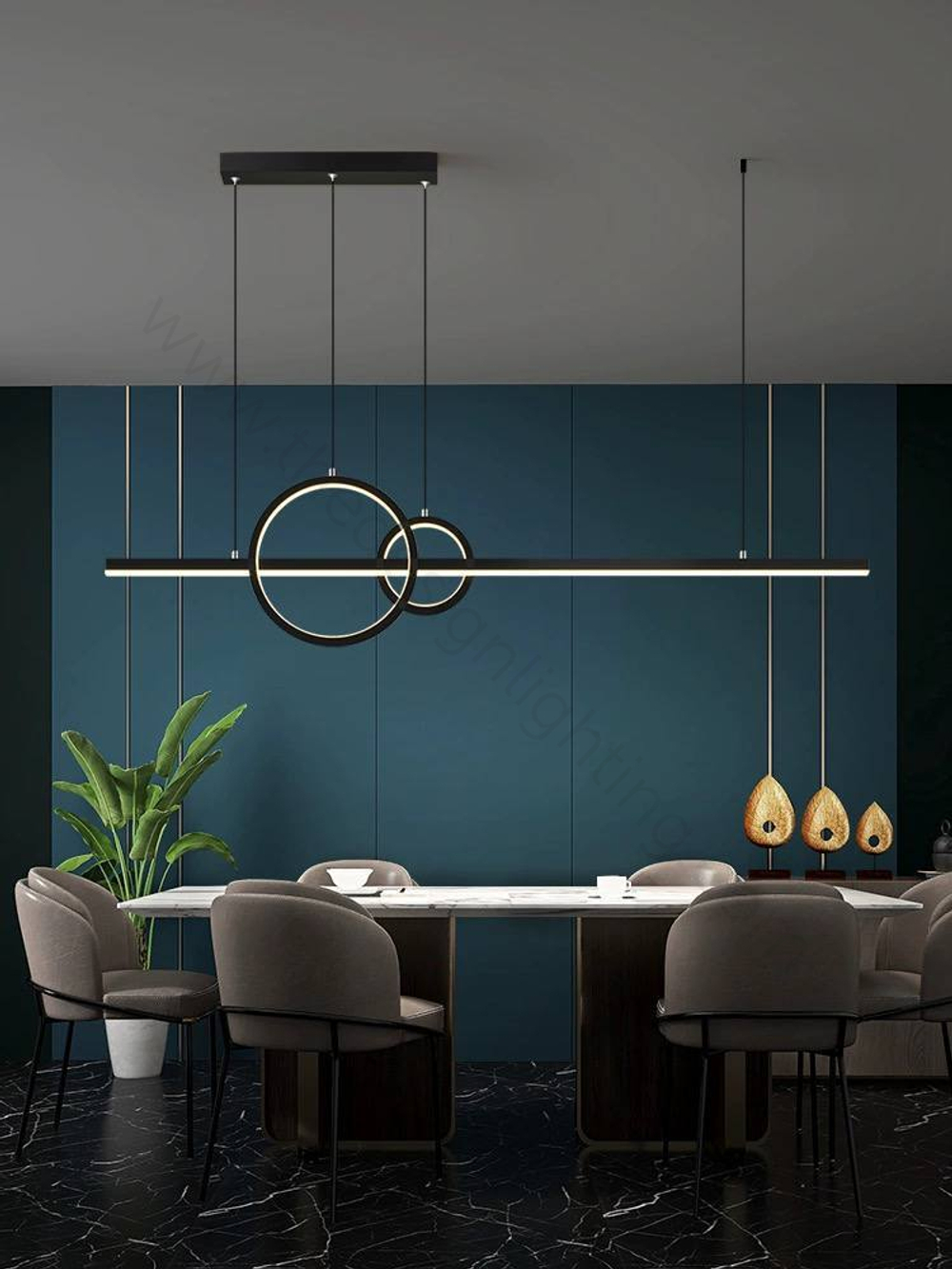 Chandelier  horizontal Bucy