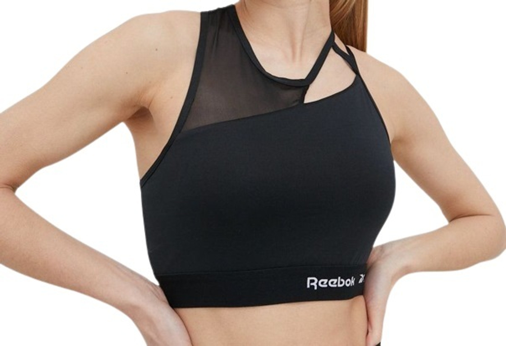 ТОП теннисный Reebok Womens Crop Top Alura - black