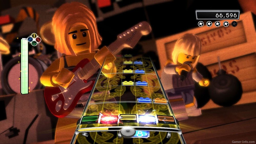 LEGO Rock Band (PS3, английская версия)