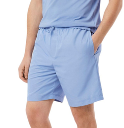 Мужские теннисные шорты Lacoste Lightweight Diamond Taffeta Sport - blue