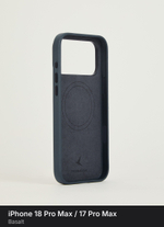 Чехол Mujjo Leather Case для iPhone 18 Pro Max / 17 Pro Max Basalt