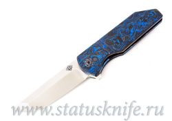 Нож TFK Tengu S90V CF Timascusфотография - 1