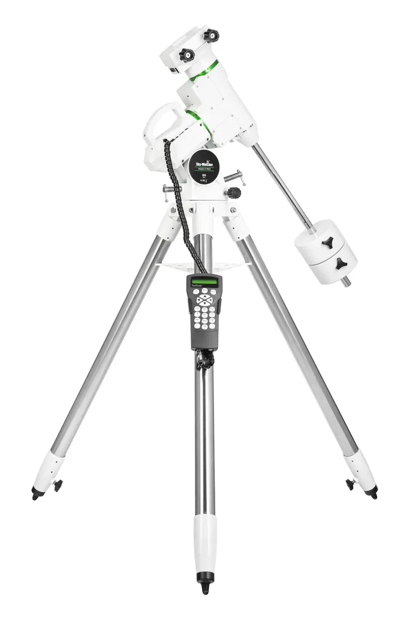 Монтировка Sky-Watcher HEQ5-R PRO SynScan GOTO со стальной треногой - фронтальный вид