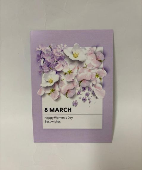 Açıqca \ Открытки \ Postcard 8 Мarch 5