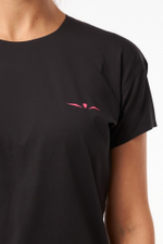 ФУТБОЛКА ЖЕНСКАЯ COMFORT TEE | BLACK PINK