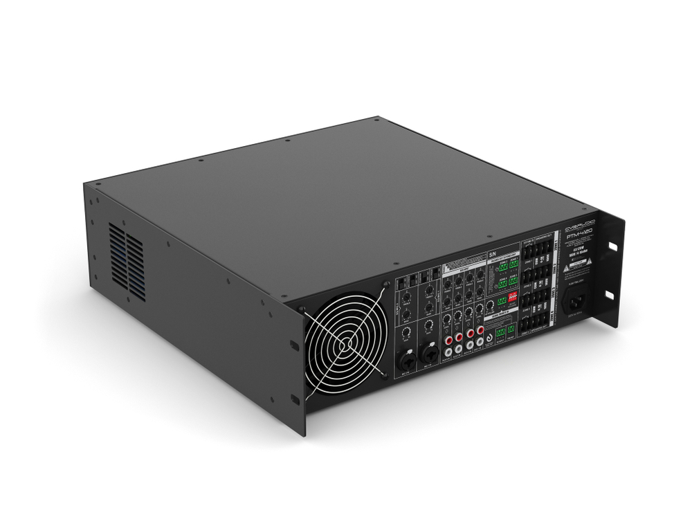 CVGAUDIO PTM-4240Dm матричный микшер-усилитель, 4x240W/100V