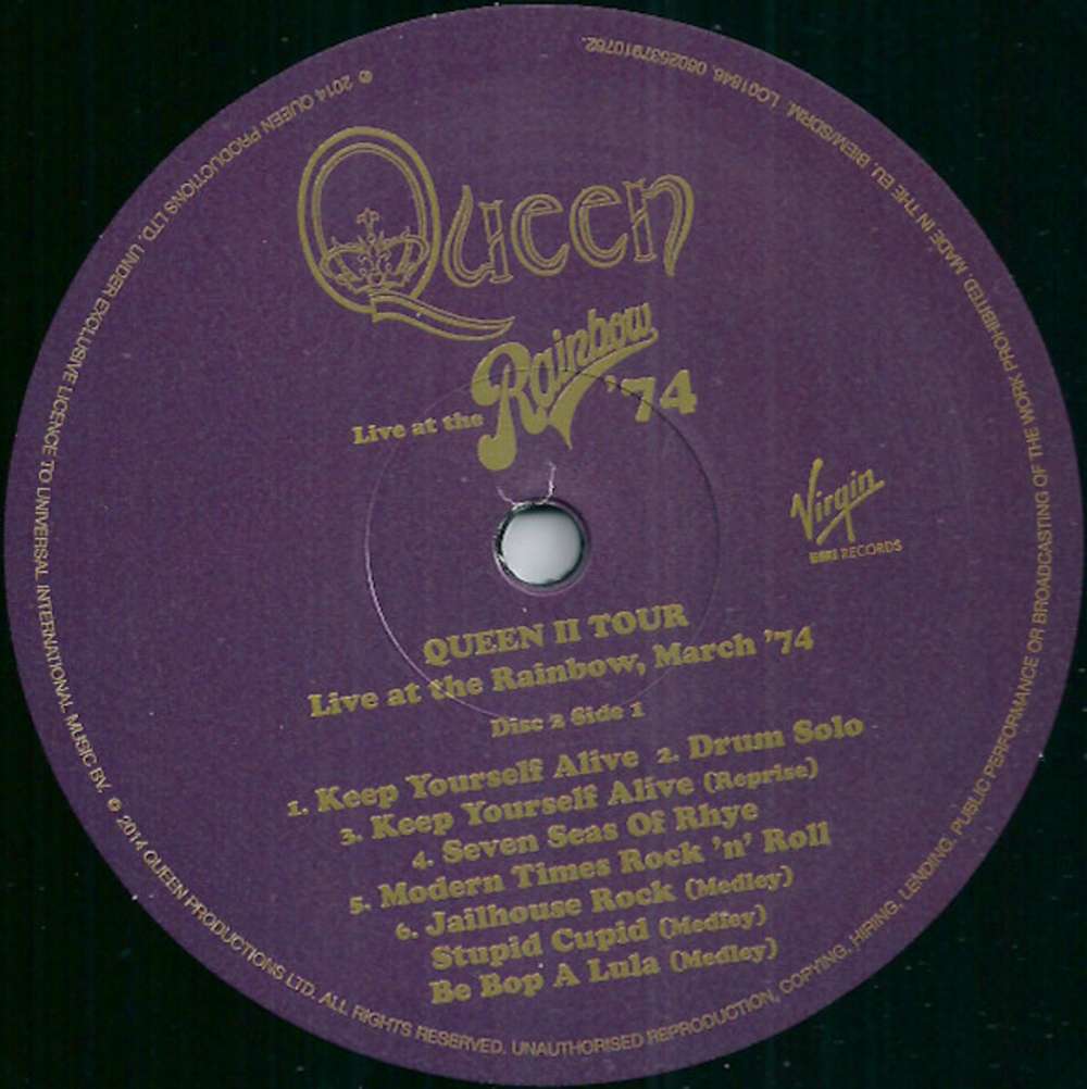 Queen / Live At The Rainbow '74 (Limited Edition)(4LP)