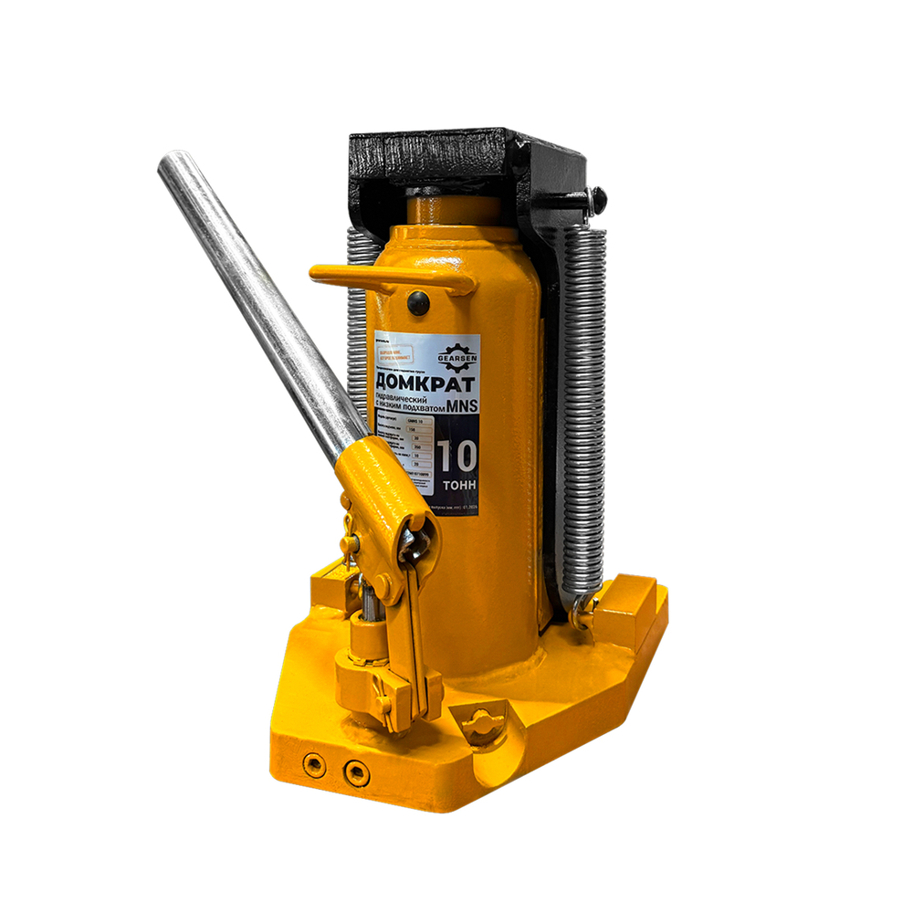 Домкрат гидравлический с лапой GEARSEN MNS 10
