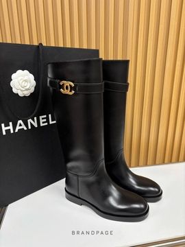 Сапоги чёрные от Chanel BP5-248404