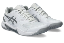 Женские теннисные кроссовки Asics Gel-Dedicate 8 - white/pure silver