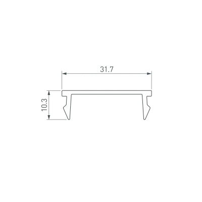 Экран LINE-S-W32-2000 OPAL (Arlight, Пластик)