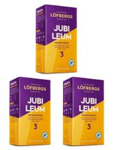Кофе молотый Lofbergs Jubileum 500 гр 3 шт