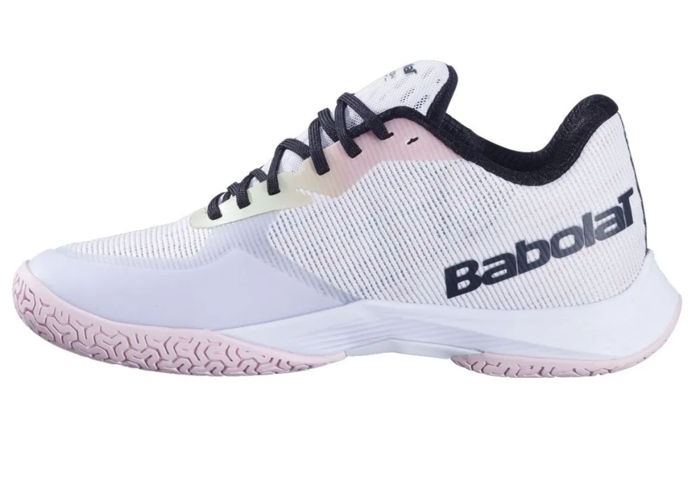Женские кроссовки для бадминтона/сквоша Babolat Shadow Spirit 2 - white/white