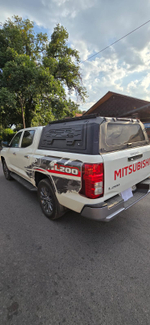 Алюминиевый трёхдверный кунг для пикапа Mitsubishi L200 2015+
