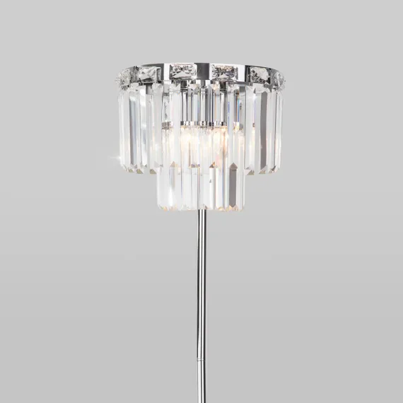 Торшер Elegante 01137/3 хром Eurosvet