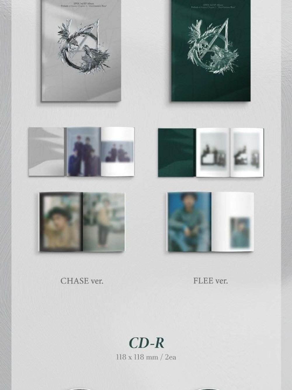 Альбом EPEX - Prelude of Anxiety Chapter 1. 21st Century Boys 3rd EP Album RANDOM Version