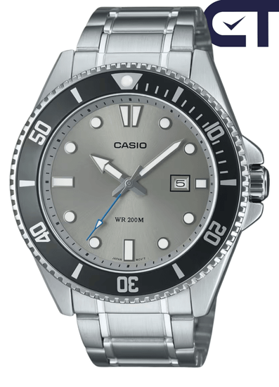 Casio MDV-107D-8A — мужские дайверские часы