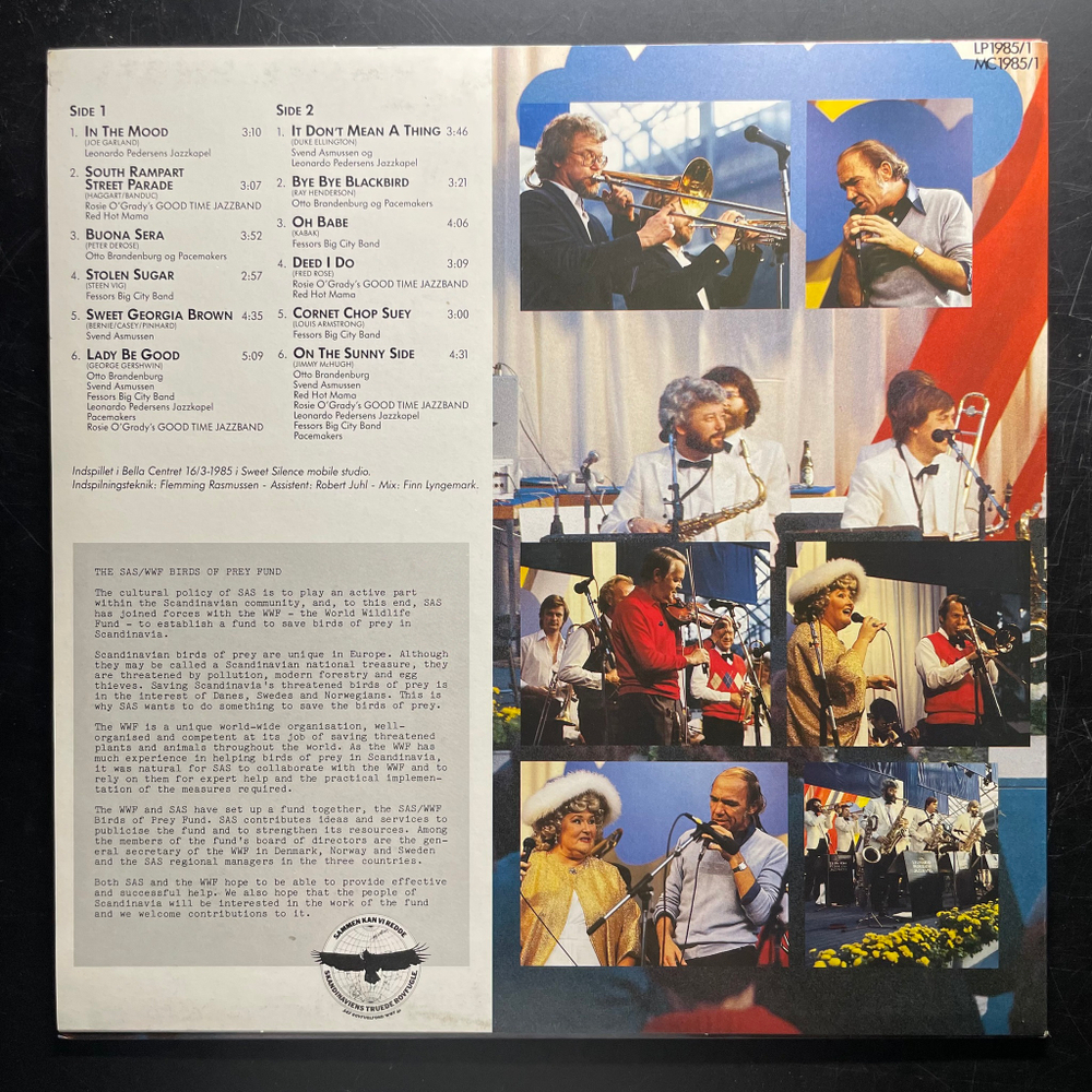 Сборник SAS goes Jazz (Дания 1980г.)