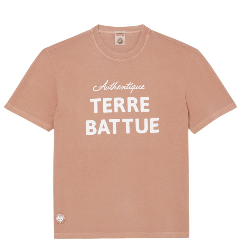 Теннисная футболка Lacoste Roland-Garros Edition Clay Court