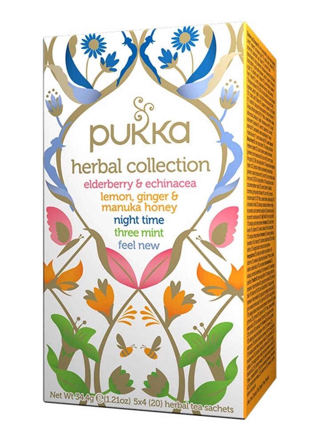 Чай травяной Pukka Herbal Collection ассорти, 20 пакетиков, 34,4 г (из Финляндии)