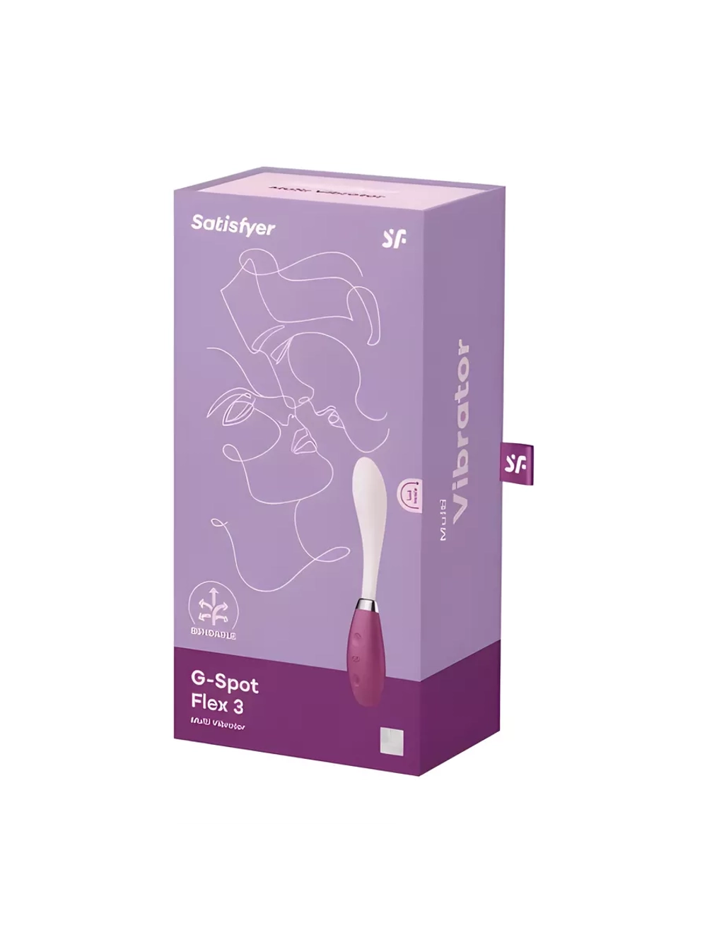 Стимулятор клитора G-Spot Flex 3