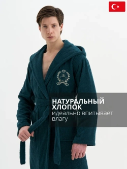 Мужской махровый халат