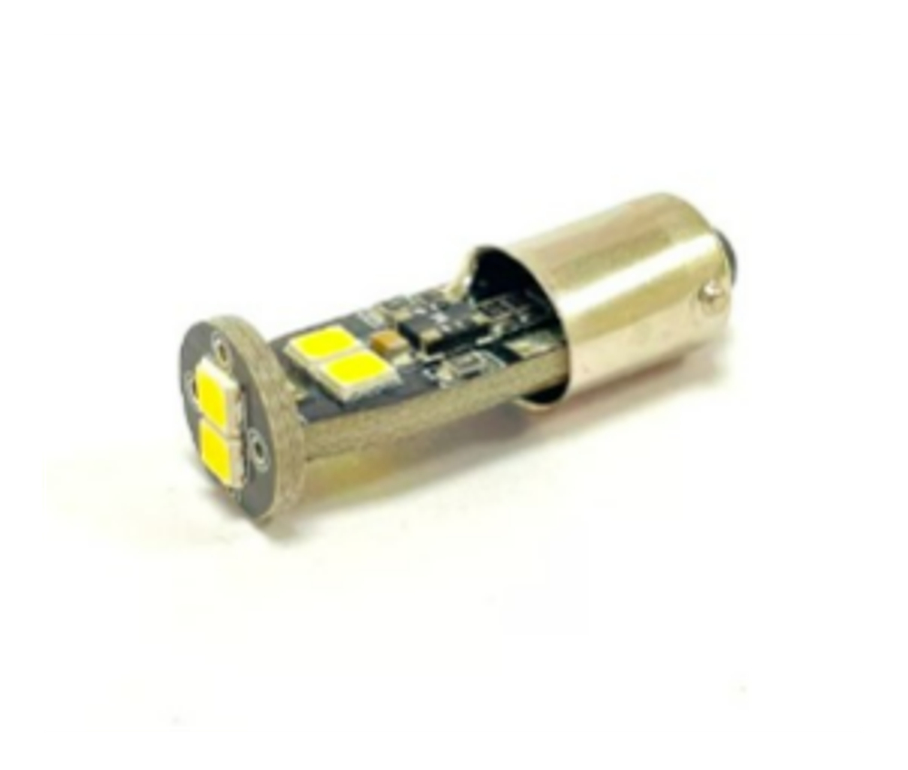 Светодиодная лампа T4W BA9S-6W-PY-8G 180° (белый), 1шт