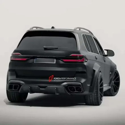 Широкий обвес из карбона для BMW X7 G07 Рестайлинг 2023 БМВ