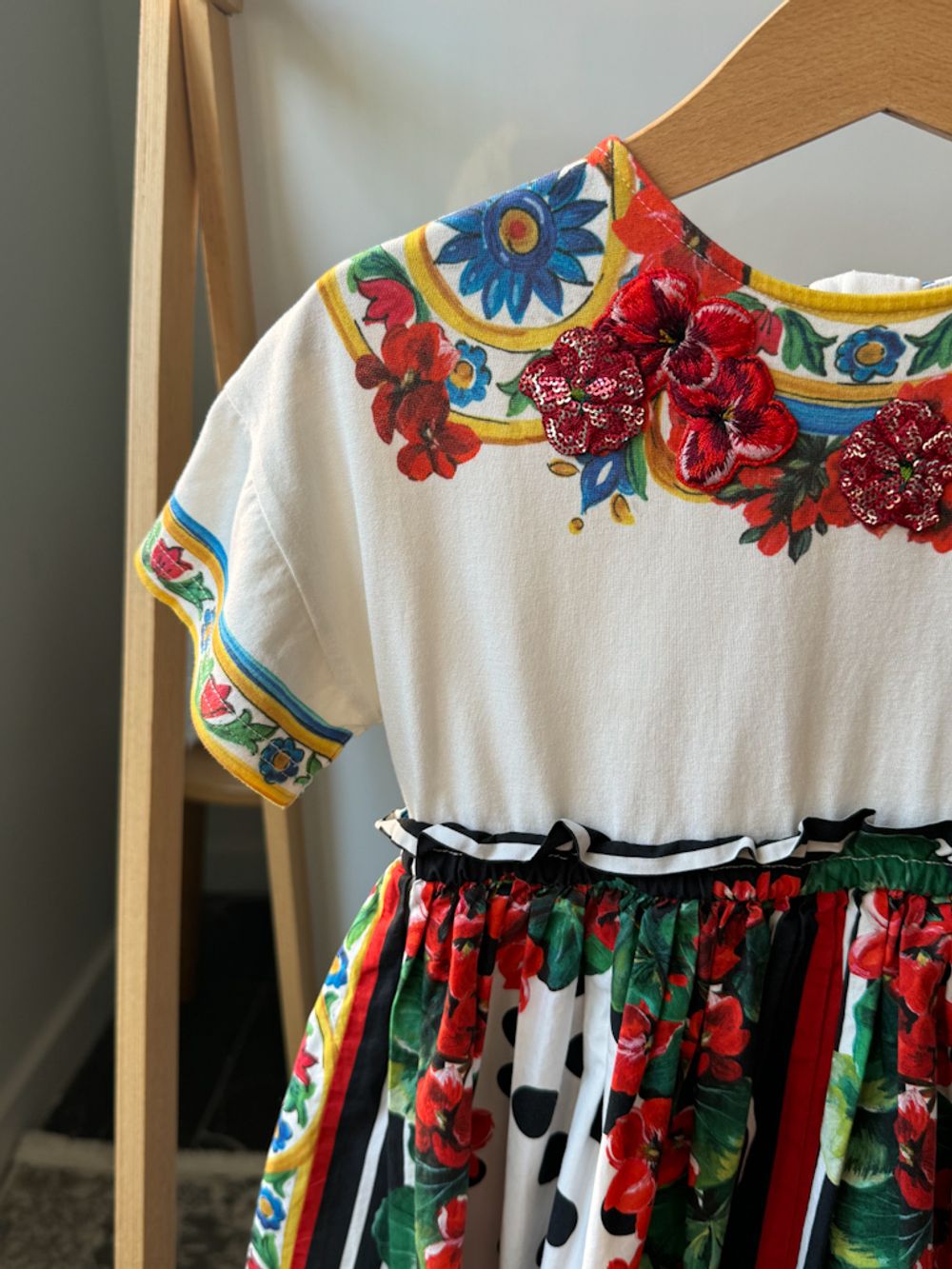 Хлопковое платье Dolce & Gabbana, 104