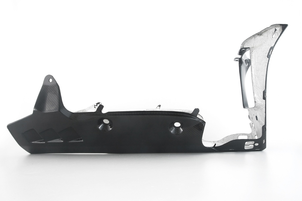FullSix Карбоновая защита нижняя - Belly Pan (OEM выхлоп) Yamaha YZF-R1 MY-R120-TC42