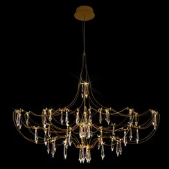 Подвесная люстра Mira 10589/900 Gold Asfour Loft It