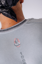 Лонгслив NEBBIA x Olympia Long Sleeve T-Shirt 952 серый