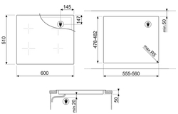 Электрическая варочная панель Smeg SI1B22641D